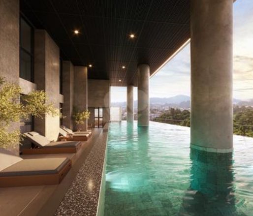 Duo Stay Residence: piscina com borda infinita no terraço da cobertura