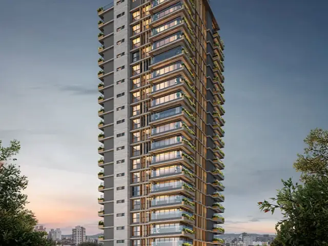 Torre do Authoria ao entardecer